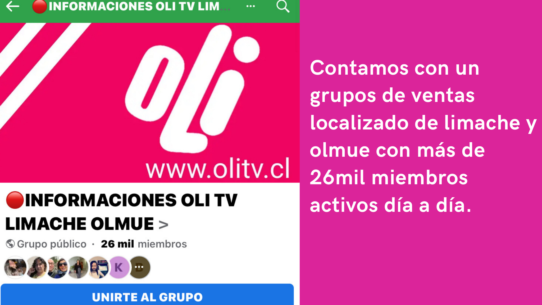 Oli TV presentación página 4
