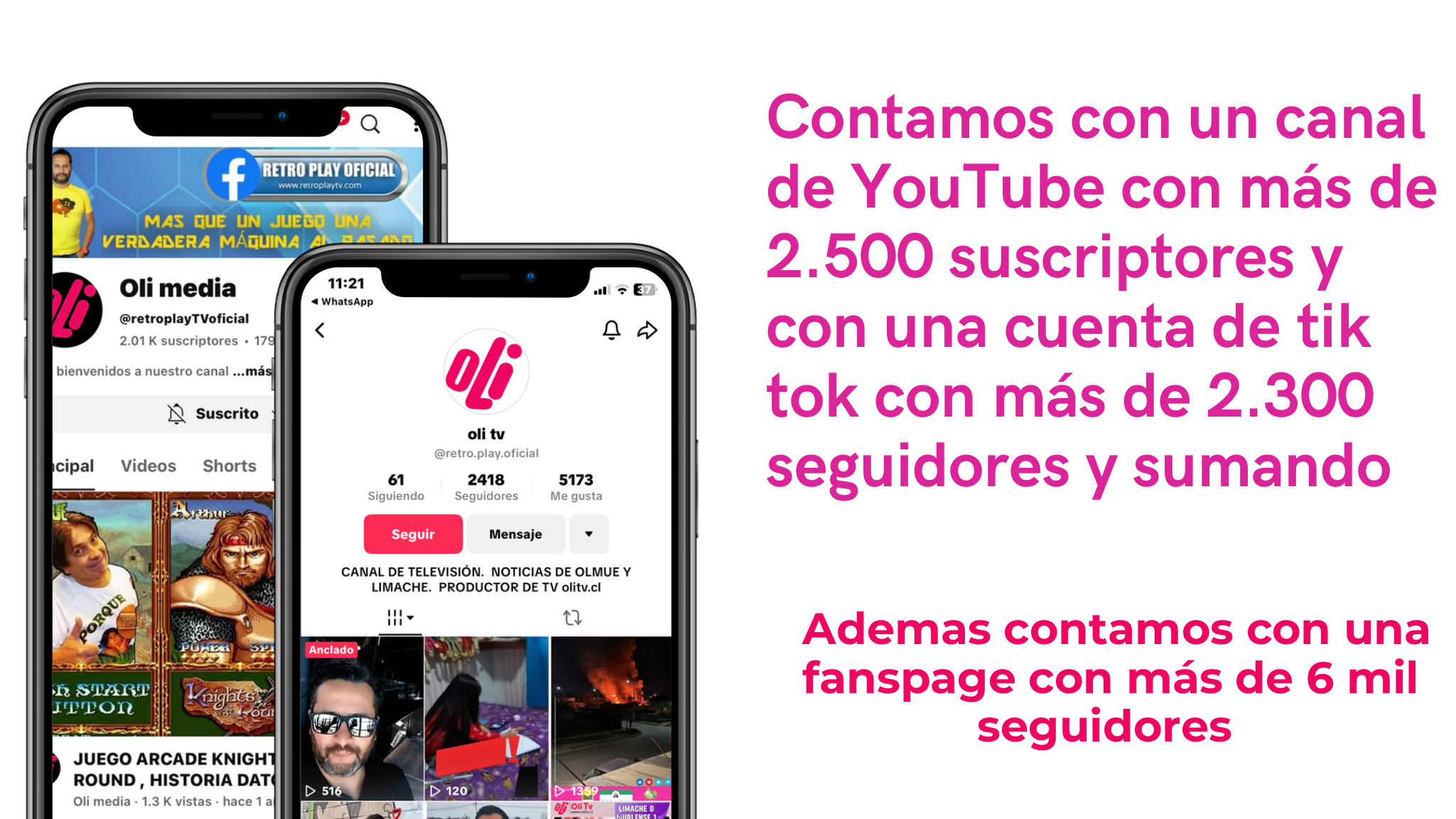 Oli TV presentación página 5