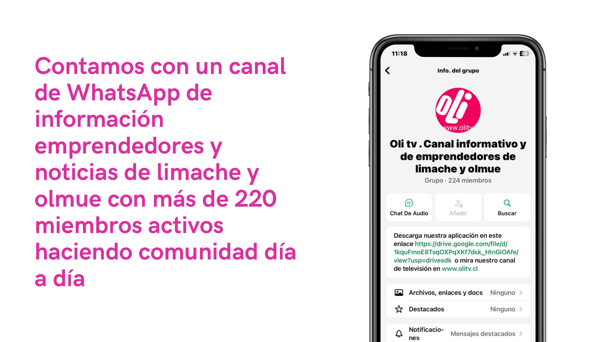 Oli TV presentación página 6